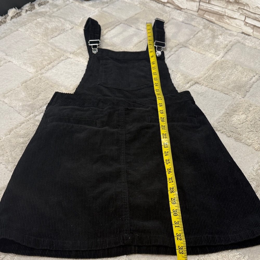Divided H&M Black Corduroy Overall Dress - Picture 8 of 10